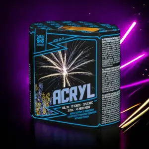 Acryl  Argento Feuerwerk