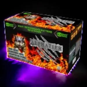 Alphatier – Blackboxx Verbundfeuerwerk | 52 Schuss