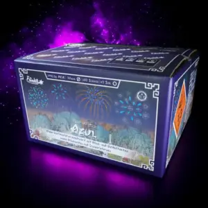 Azul Verbundfeuerwerk – Funke Feuerwerk | 100 Schuss