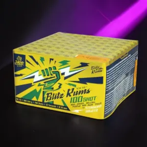 Blitz Rums Iskra – 100 Schuss mit Titansaluts
