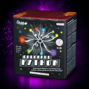 Colorful Python Batterie von Funke Feuerwerk