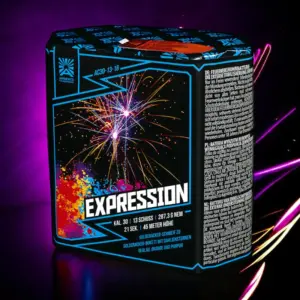 Expression von Argento Feuerwerk Batteriefeuerwerk