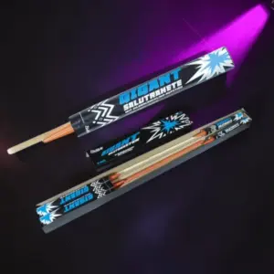 Gigant Salutraketen – Funke Feuerwerk | 4 Premium-Salutraketen