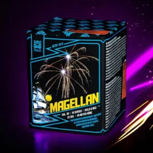 Magellan – Argento Batteriefeuerwerk | 16 Schuss
