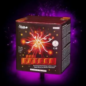 Red Python Batteriefeuerwerk – Funke Feuerwerk | 20 Schuss Medusa-Effekt