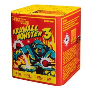 Startrade Krawallmonster 3 mit Corollaweiden, blauen Sternen und Titansaluts