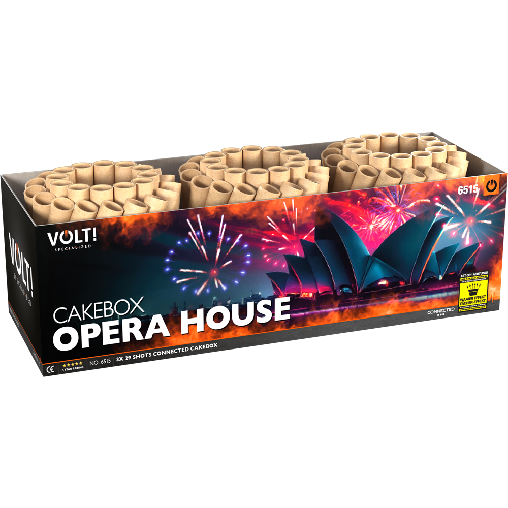 Opera House von Lesli – Feuerwerk mit 87 Schuss und außergewöhnlichen ringförmigen Effekten