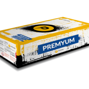 Premyum von Pryme Fireworks – Performance-Verbundfeuerwerk mit 111 Schuss im Kaliber 25/30 mm