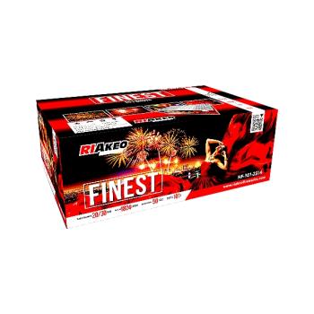 Riakeo Finest Compound-Verbundfeuerwerk mit 101 Schuss und 20/30 mm Kaliber